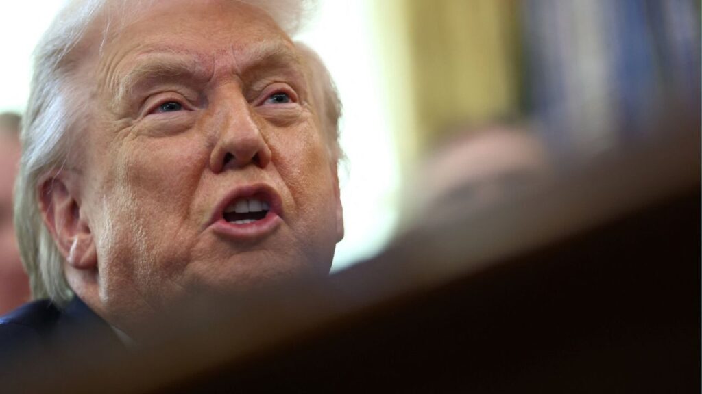 President Donald Trump speaks in the Oval Office, at the White House in Washington, D.C., U.S., January 30, 2026. (Reuters/Kevin Lamarque)