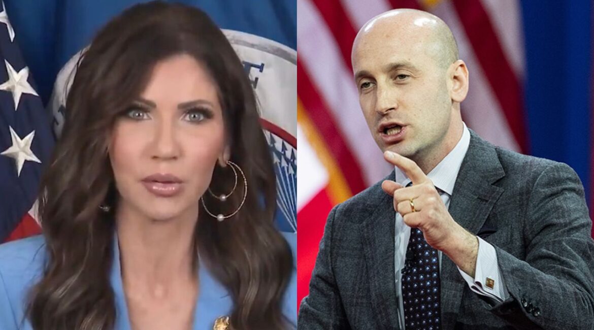 Republican Sen. Thom Tillis responded after President Donald Trump labeled him a “loser,” criticizing Homeland Security Secretary Kristi Noem and adviser Stephen Miller as lawmakers clash over ICE enforcement and a looming DHS funding deadline following deadly shootings in Minneapolis. (GV Wire Composite)