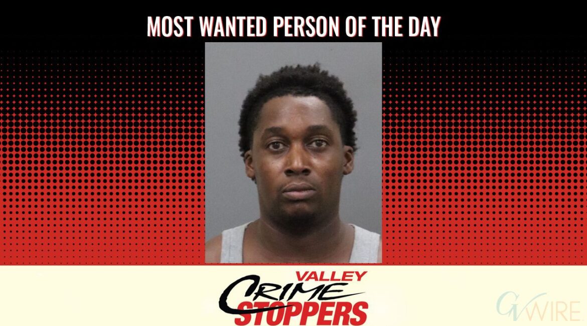 Talib Amir Rashad is Valley Crime Stoppers' Most Wanted Person of the Day for Jan 20, 2026. (Valley Crimes Stoppers)