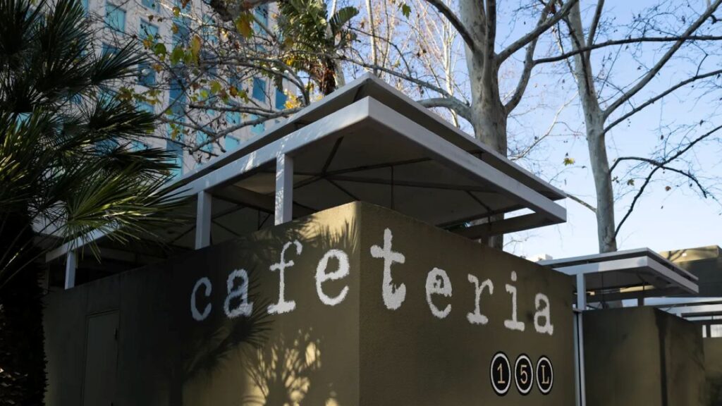 Image of the exterior of Cafeteria 15L, a high-end Sacramento restaurant
