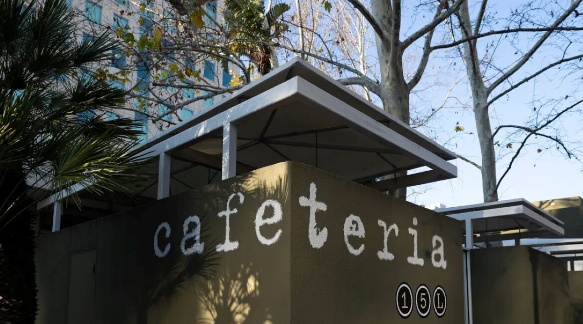 Image of the exterior of Cafeteria 15L, a high-end Sacramento restaurant