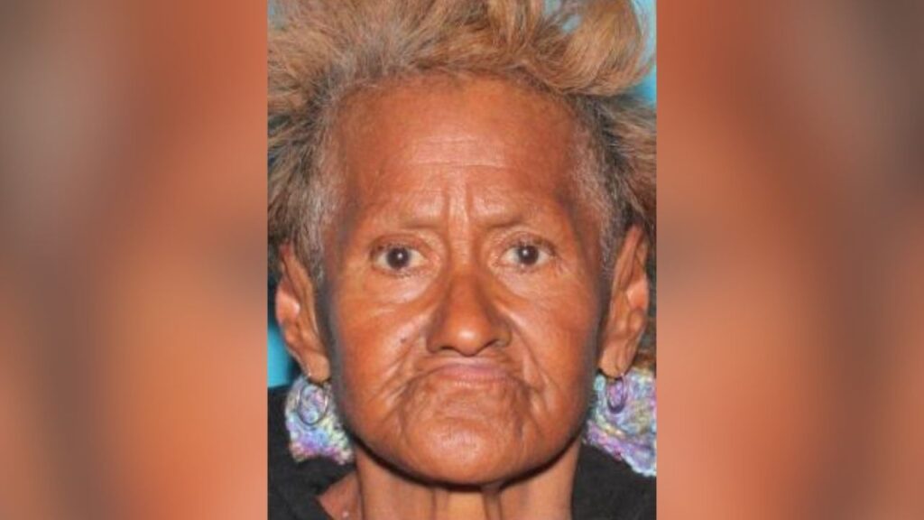 The Fresno County Sheriff–Coroner’s Office is seeking the public’s help to locate relatives of a Susie Mena, also known as Susie Pena, 70, woman who died in a vehicle collision so her body can be released for burial. (Fresno County SO)