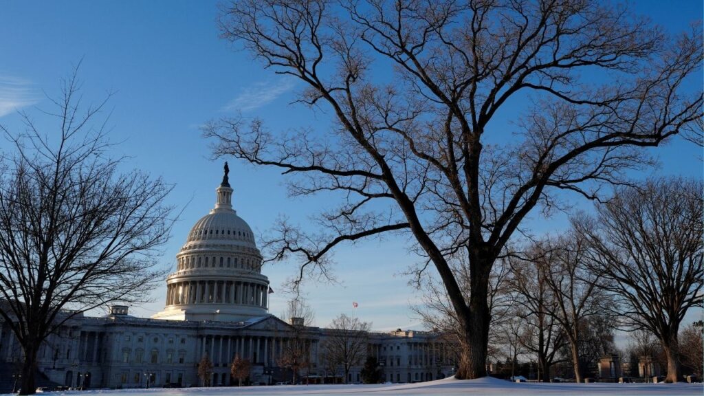 The U.S. Capitol building stands, as Congress works to resolve a dispute over immigration enforcement and avert a looming partial government shutdown, in Washington, D.C., U.S., January 29, 2026. (Reuters/Kent Nishimura)