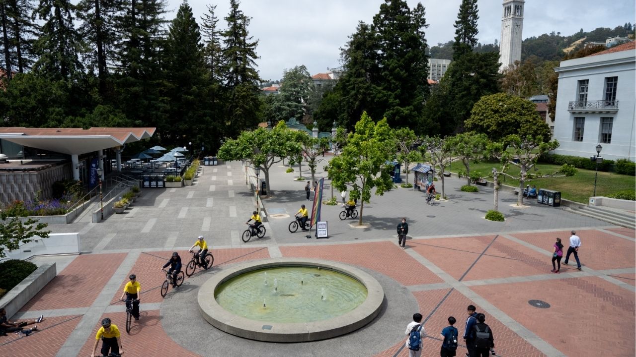 The campus of the University of California, Berkeley, on June 14, 2023. The University of California said on Jan. 8, 2026 that it had enrolled more than 301,000 students last semester, a record mark even as the Trump administration pursued a sweeping pressure campaign against the 10-campus system. (Marlena Sloss/The New York Times)