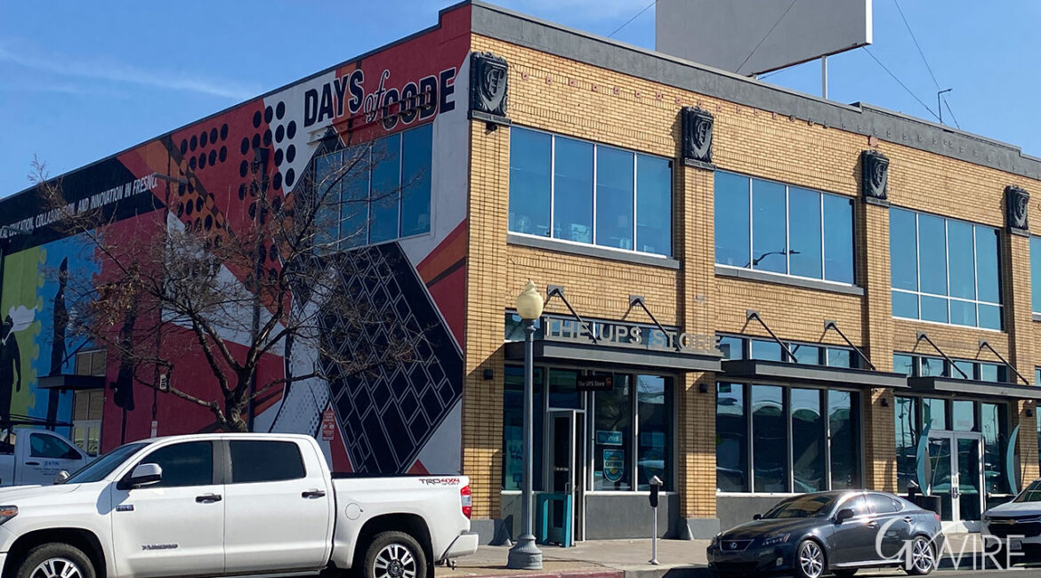 South Stadium Building at 700 Van Ness Avenue in downtown Fresno