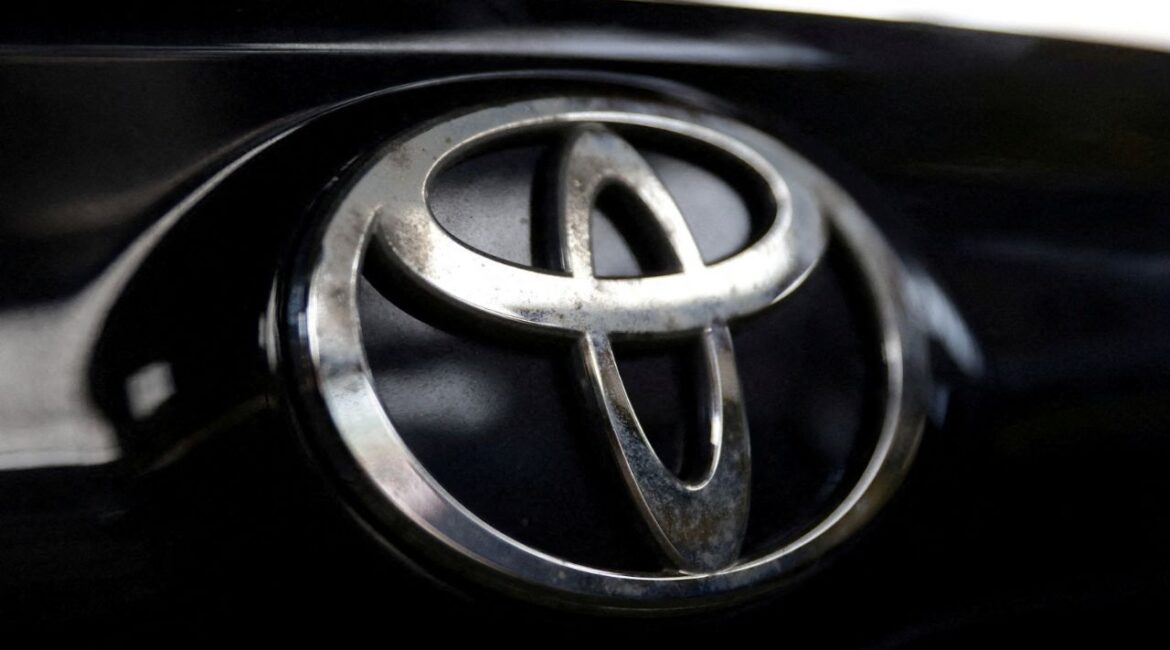 Toyota logo is seen in this illustration taken July 28, 2025. (Reuters File)