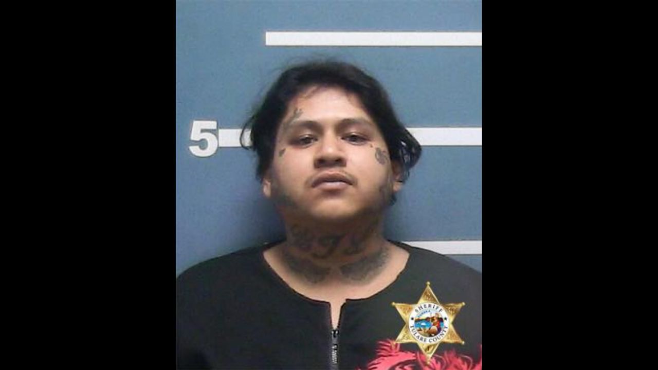 Tulare County authorities added Erik Brayan Sandoval, wanted for firearm possession, to their Top 10 Most Wanted list and are seeking tips on his location. (Tulare County SO)