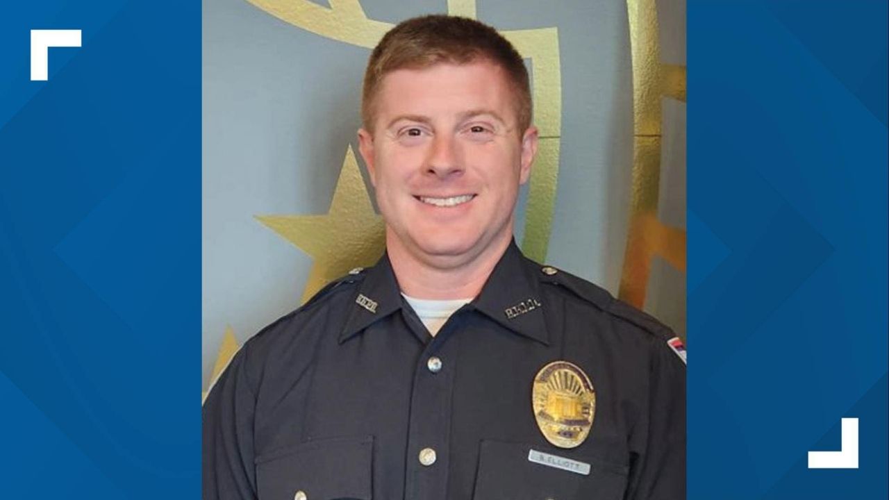 Brian Elliott, 33, a Beech Grove police officer was shot and killed while responding to a disturbance in Marion County. (Tulare County SO)