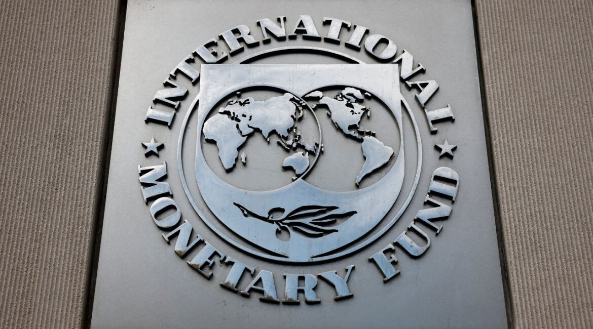 A view of the International Monetary Fund (IMF) logo at its headquarters in Washington, D.C., U.S., November 24, 2024. (Reuters/Benoit Tessier/File Photo)