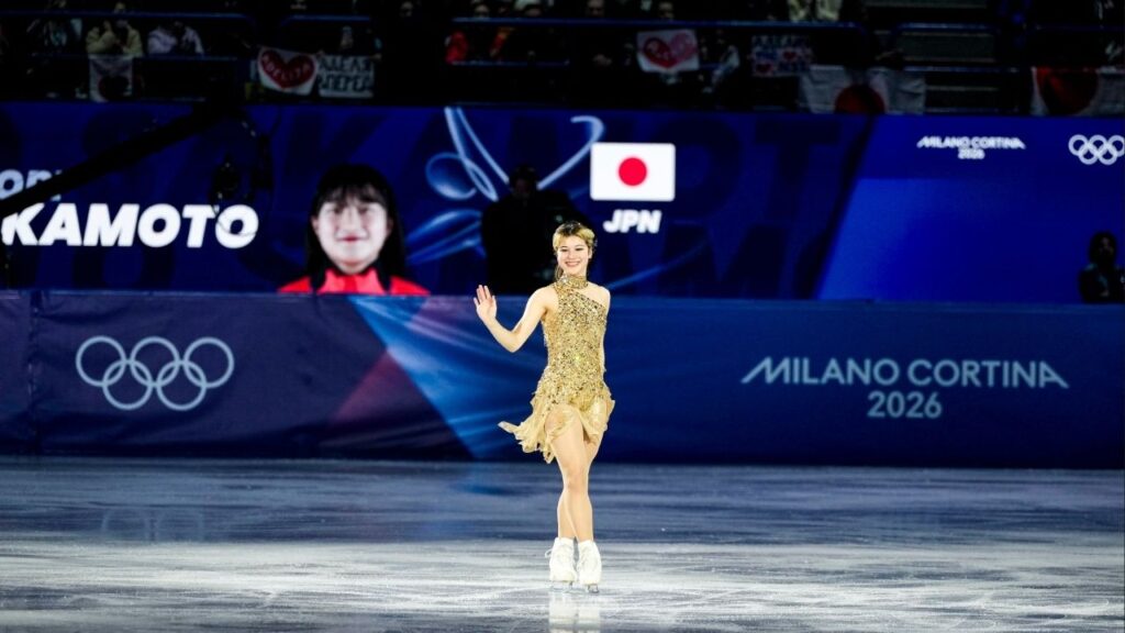 Alysa Liu of the United States on her way to winning the gold in the free skating program of the women’s single skating event at the 2026 Milan Cortina Winter Olympics in Milan, Italy, on Thursday, Feb. 19, 2026. Competition can wreck a figure skater, but Liu and other Olympians shed the pressure and delivered transcendent performances focused on artistry. (Vincent Alban/The New York Times)
