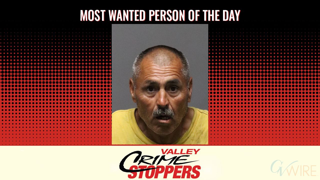 Angel Sandoval Valdez is Valley Crime Stoppers' Most Wanted Person of the Day for Feb. 10, 2026. (Valley Crimes Stoppers)