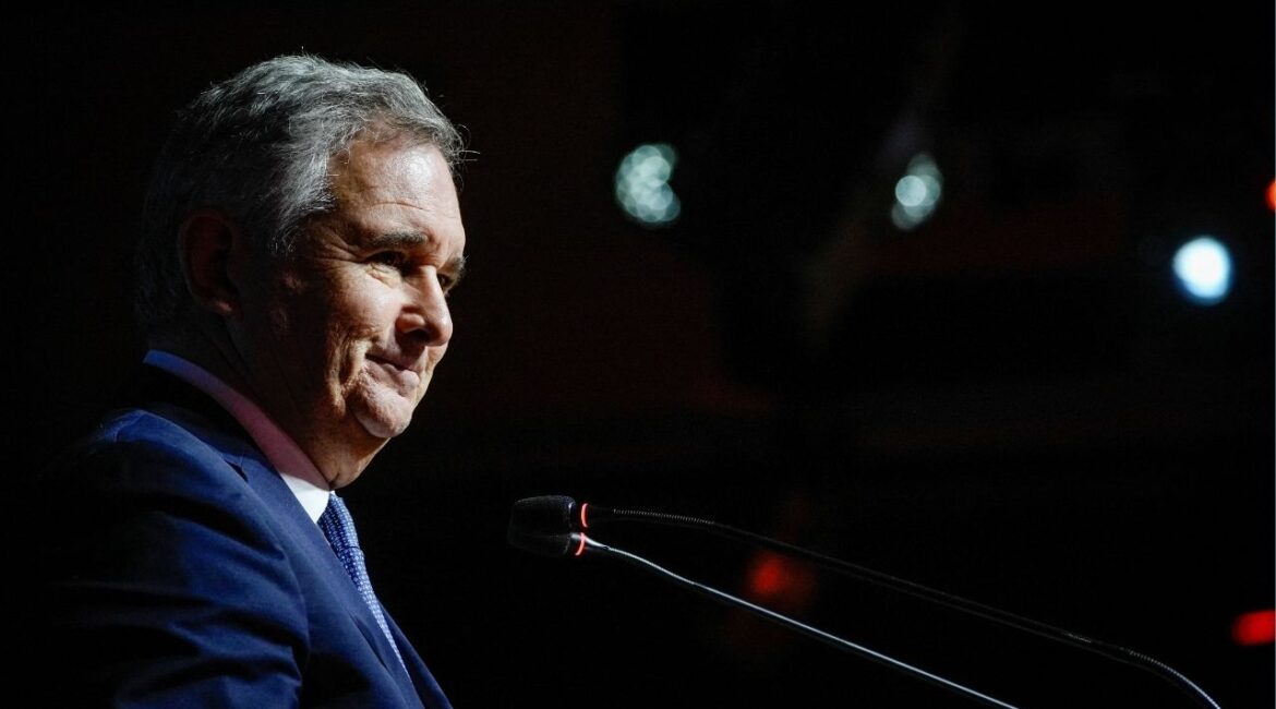 Argentina's Foreign Minister Pablo Quirno attends an event where Rafael Grossi, Director General of the International Atomic Energy Agency (IAEA), outlines his priorities as a candidate for United Nations Secretary-General, in Buenos Aires, Argentina, December 22, 2025. (Reuters/Mariana Nedelcu)