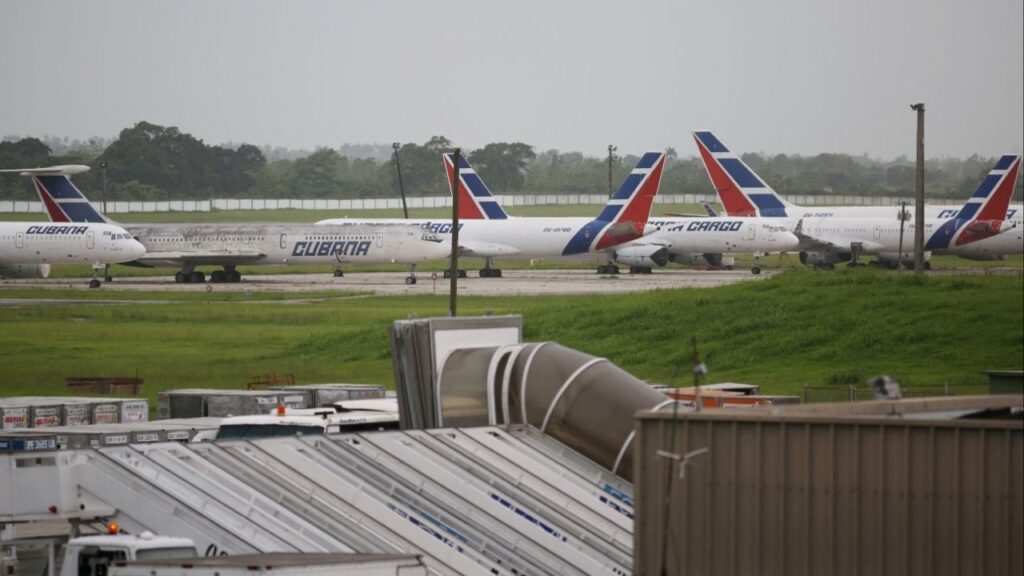 Cuba' state-owned airline Cubana airplanes are seen parked at the Havana's International Airport in Havana, Cuba, June 14, 2018. (Reuters File)