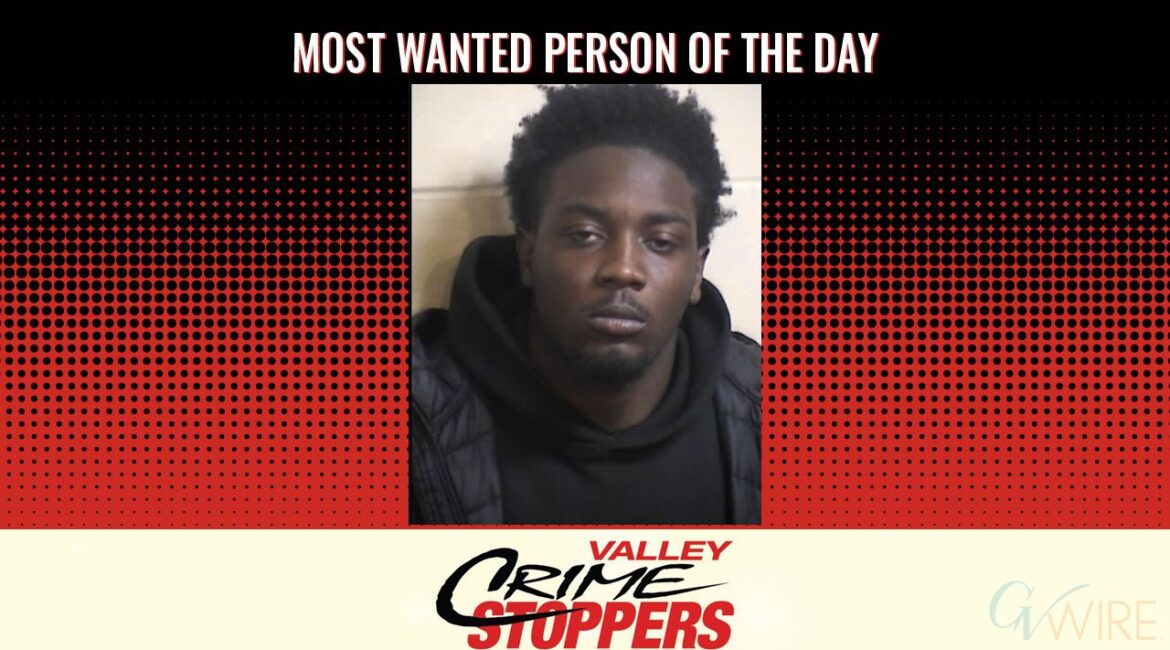 Dellvonta Lashawn Vaughn is Valley Crime Stoppers' Most Wanted Person of the Day for Feb 18, 2025. (Valley Crimes Stoppers)
