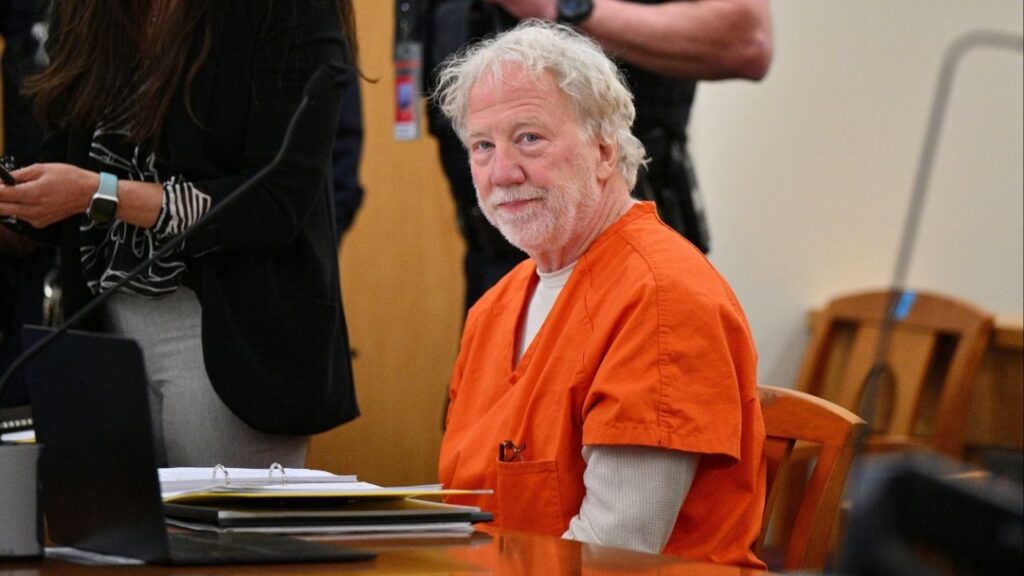 Director and actor Timothy Busfield looks on before a hearing in the Second District Judicial Court at the Bernalillo County Courthouse, in Albuquerque, New Mexico, U.S., January 20, 2026. (Sam Wasson/Pool via Reuters)