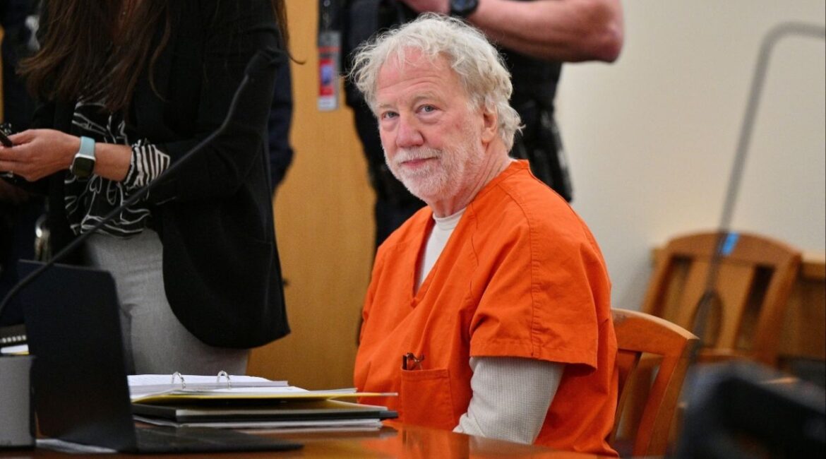 Director and actor Timothy Busfield looks on before a hearing in the Second District Judicial Court at the Bernalillo County Courthouse, in Albuquerque, New Mexico, U.S., January 20, 2026. (Sam Wasson/Pool via Reuters)