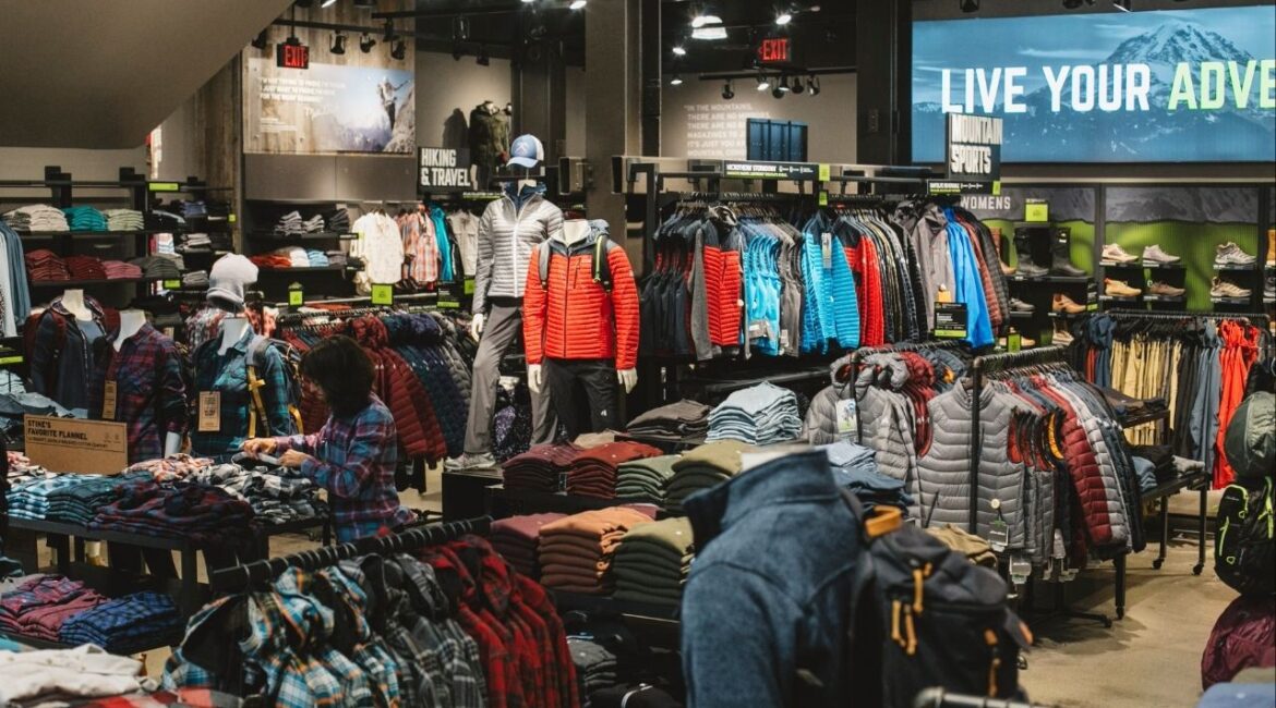 Eddie Bauer at Easton Town Center in Columbus, Ohio, Sept. 13, 2017. The sportswear company’s operator cited a shift in consumer preferences, rising inflation and elevated tariffs. It is the third bankruptcy since Eddie Bauer’s founding in the 1920s. (Andrew Spear/The New York Times)