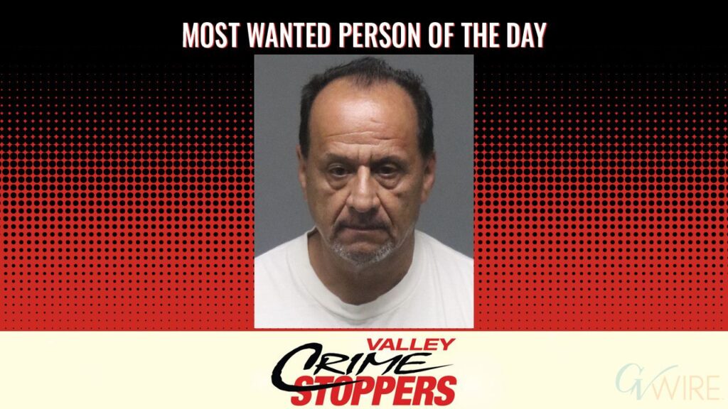Felix Romero is Valley Crime Stoppers' Most Wanted Person of the Day for Feb. 25, 2026. (Valley Crimes Stoppers)