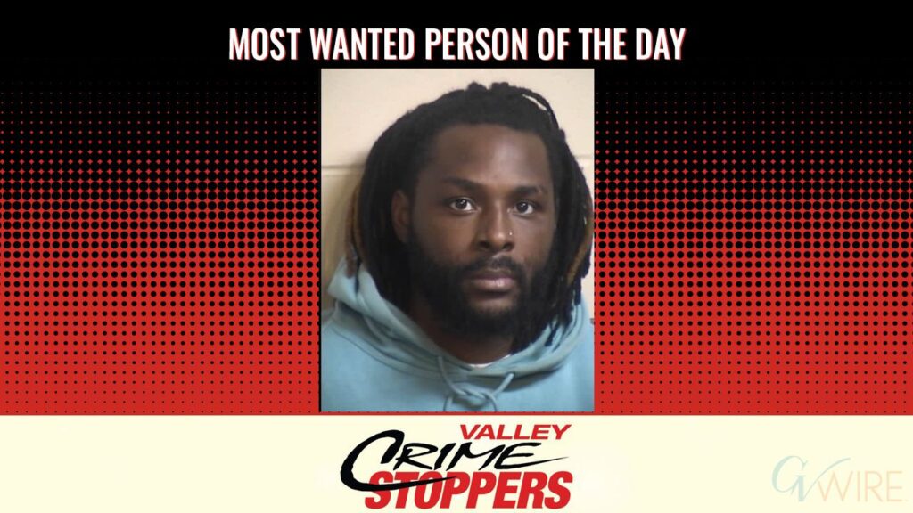 Hassuan Shaqjuan Jackson is Valley Crime Stoppers' Most Wanted Person of the Day for Feb. 2, 2026. (Valley Crimes Stoppers)