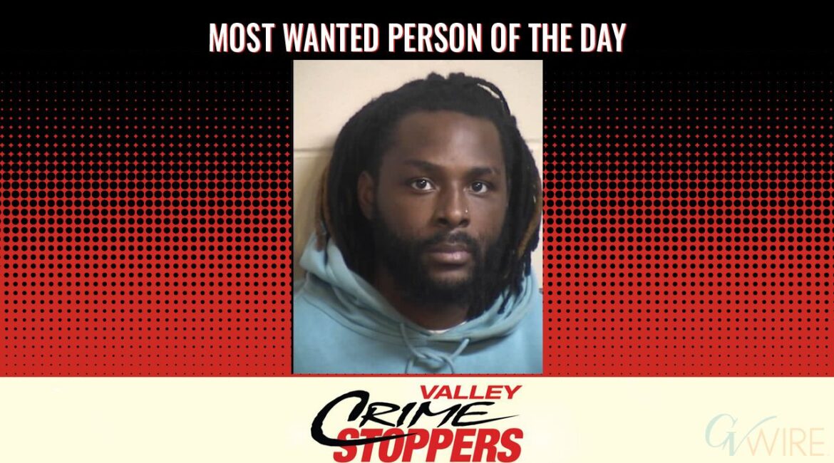 Hassuan Shaqjuan Jackson is Valley Crime Stoppers' Most Wanted Person of the Day for Feb. 2, 2026. (Valley Crimes Stoppers)