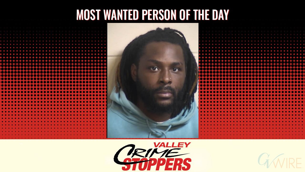Hassuan Shaqjuan Jackson is Valley Crime Stoppers' Most Wanted Person of the Day for Feb. 2, 2026. (Valley Crimes Stoppers)