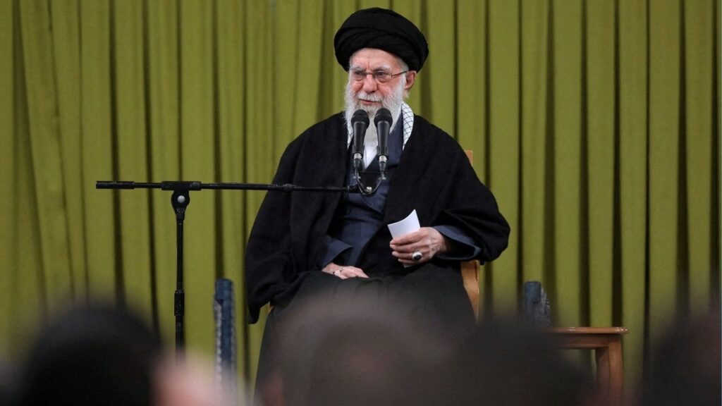 Iran's Supreme Leader Ayatollah Ali Khamenei speaks during a meeting in Tehran, Iran, February 1, 2026. (Reuters File)