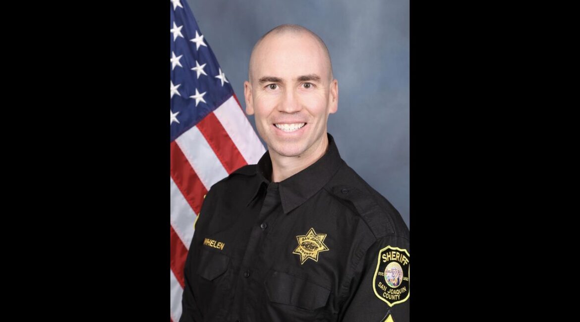 Jason Whelen died after suffering a medical emergency while serving on duty, the sheriff’s office announced on Wednesday. (San Joaquin SO)