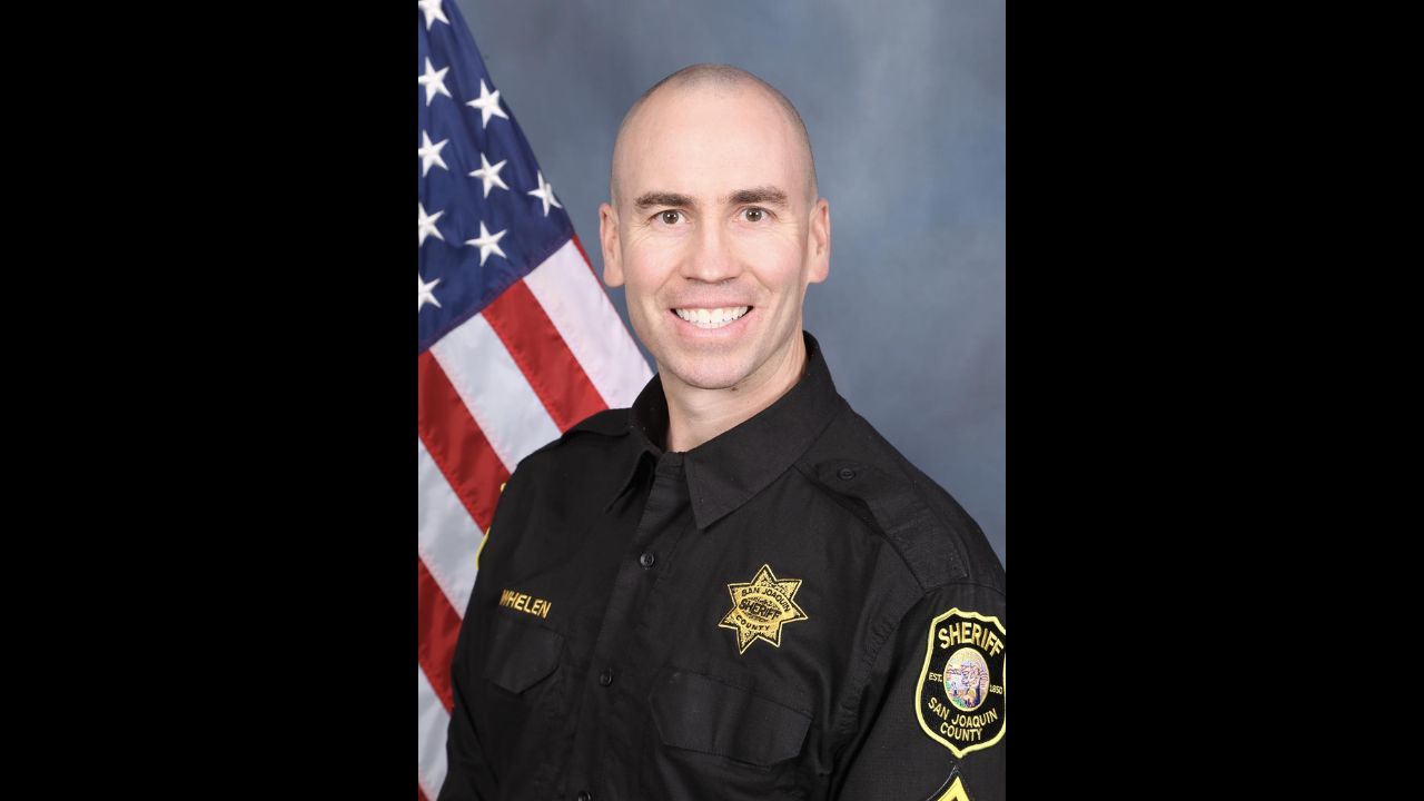 Jason Whelen died after suffering a medical emergency while serving on duty, the sheriff’s office announced on Wednesday. (San Joaquin SO)