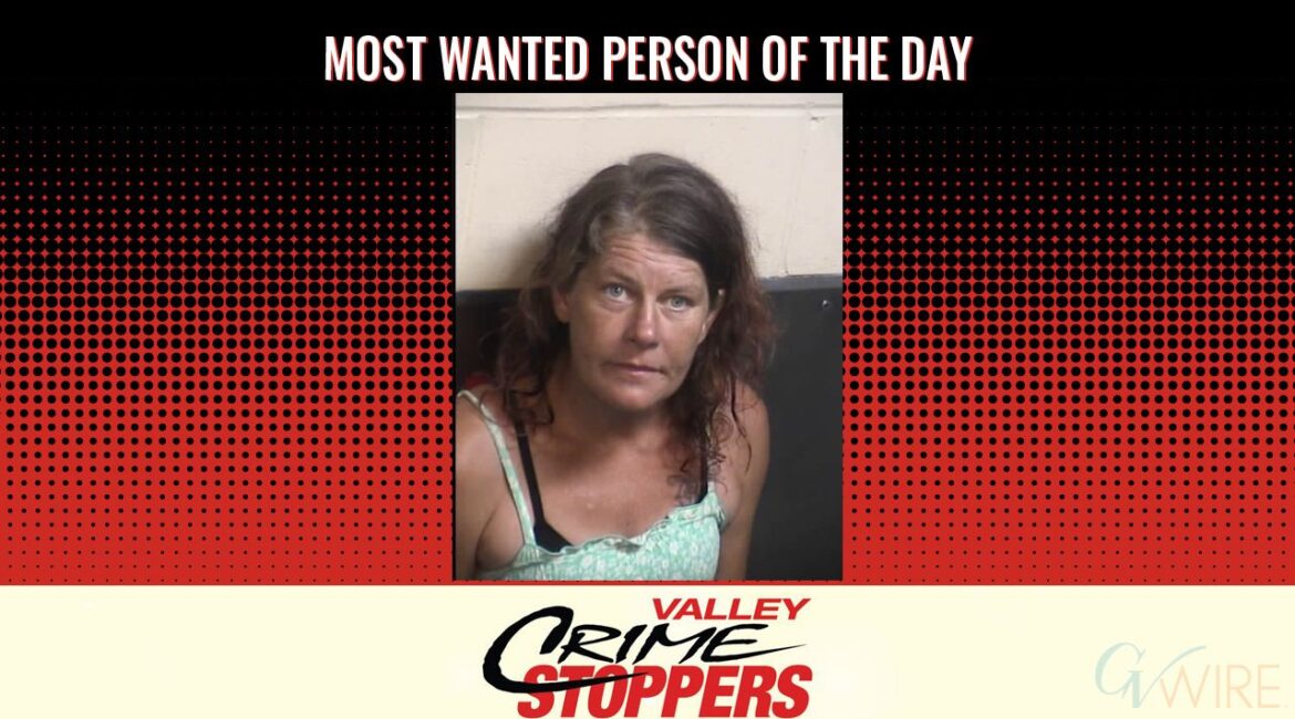 Jessica Lynn Harris is Valley Crime Stoppers' Most Wanted Person of the Day for Feb. 4, 2026. (Valley Crimes Stoppers)