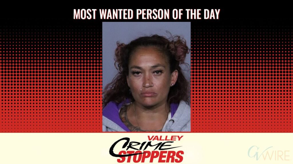 LaDonna Kristine Velez is Valley Crime Stoppers' Most Wanted Person of the Day for Feb. 9, 2026. (Valley Crimes Stoppers)