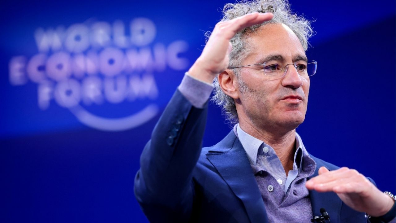 Palantir Technologies CEO Alex Karp attends the 56th annual World Economic Forum (WEF) meeting in Davos, Switzerland, January 20, 2026. (Reuters/Denis Balibouse)