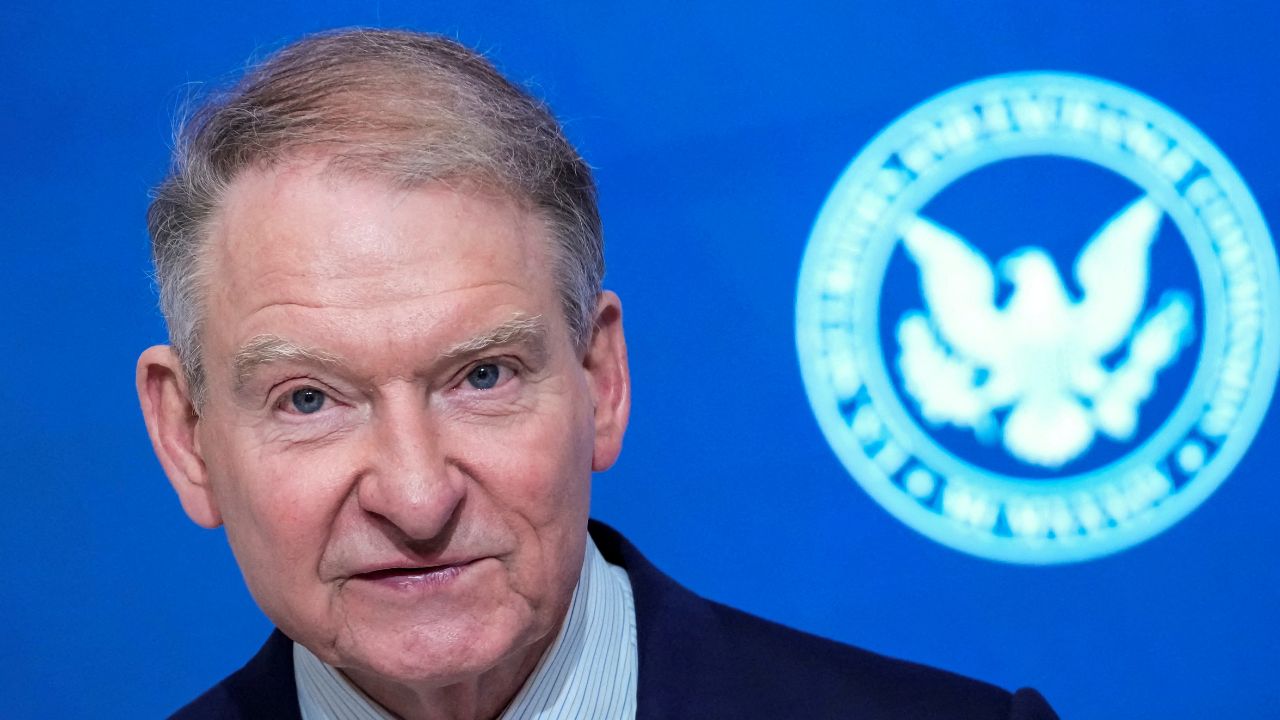 Paul Atkins, Chairman of the U.S. Securities and Exchange Commission (SEC), delivers remarks at the New York Stock Exchange (NYSE) in New York City, U.S., December 2, 2025. (Reuters/Eduardo Munoz/File Photo)