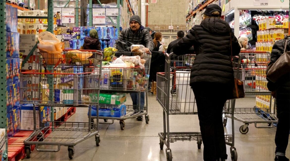 People shop at a Costco store in the Staten Island borough of New York City, U.S., January 16, 2026. (Reuters File)