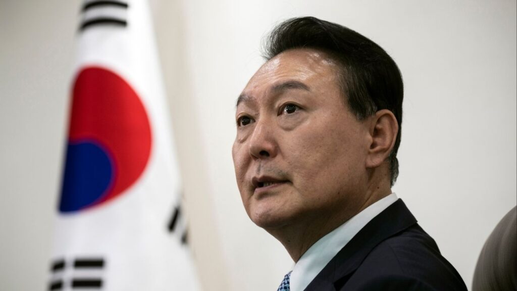 President Yoon Suk Yeol of South Korea in Seoul on Sept. 14, 2022. Yoon was sentenced to life imprisonment on Feb. 19, 2026 after being found guilty of masterminding an insurrection when he declared martial law in 2024, a move that plunged the country into a constitutional crisis. (Woohae Cho/The New York Times)