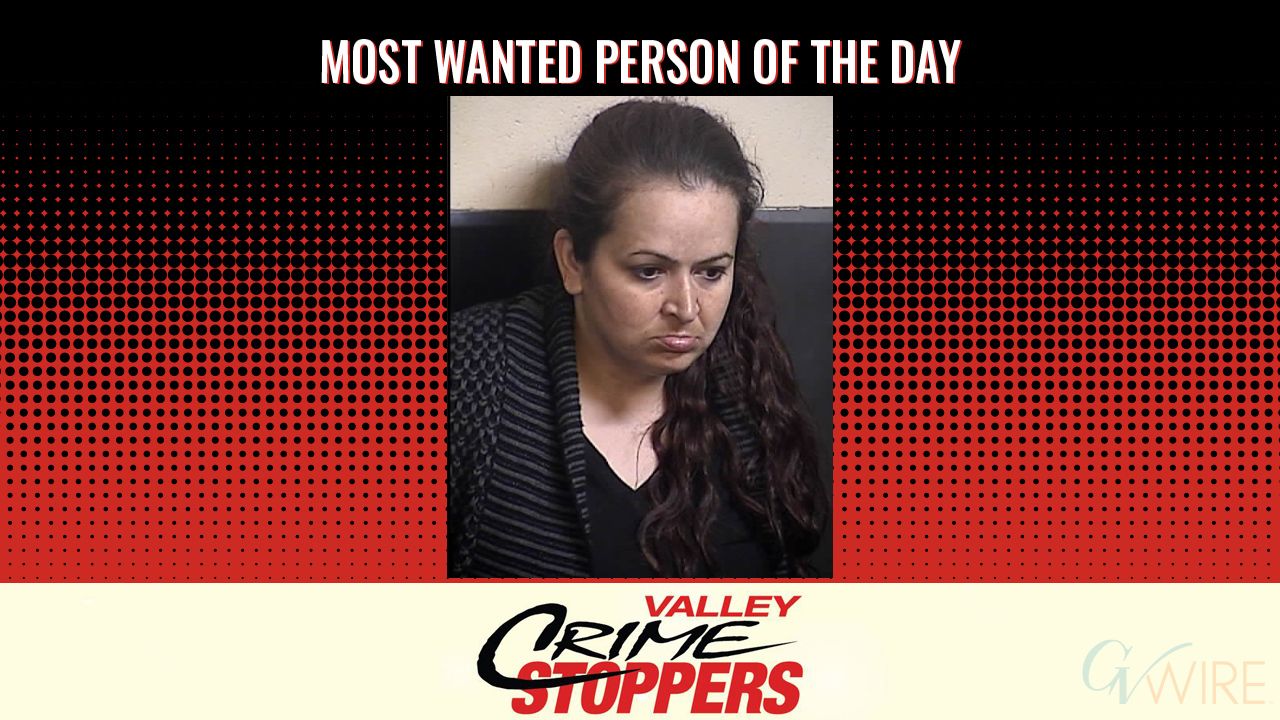 Rachelle Lynn Bingham is Valley Crime Stoppers' Most Wanted Person of the Day for Feb. 23, 2026. (Valley Crimes Stoppers)
