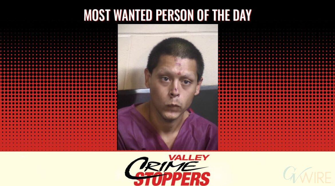 Rolando Tamez Jr. is Valley Crime Stoppers' Most Wanted Person of the Day for Feb. 5, 2026. (Valley Crimes Stoppers)