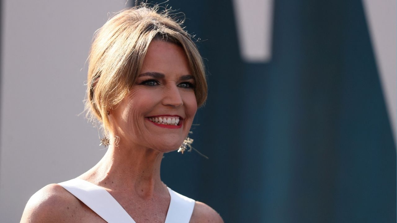 Savannah Guthrie arrives at the Vanity Fair Oscar party during the 94th Academy Awards in Beverly Hills, California, U.S., March 27, 2022. (Reuters File)