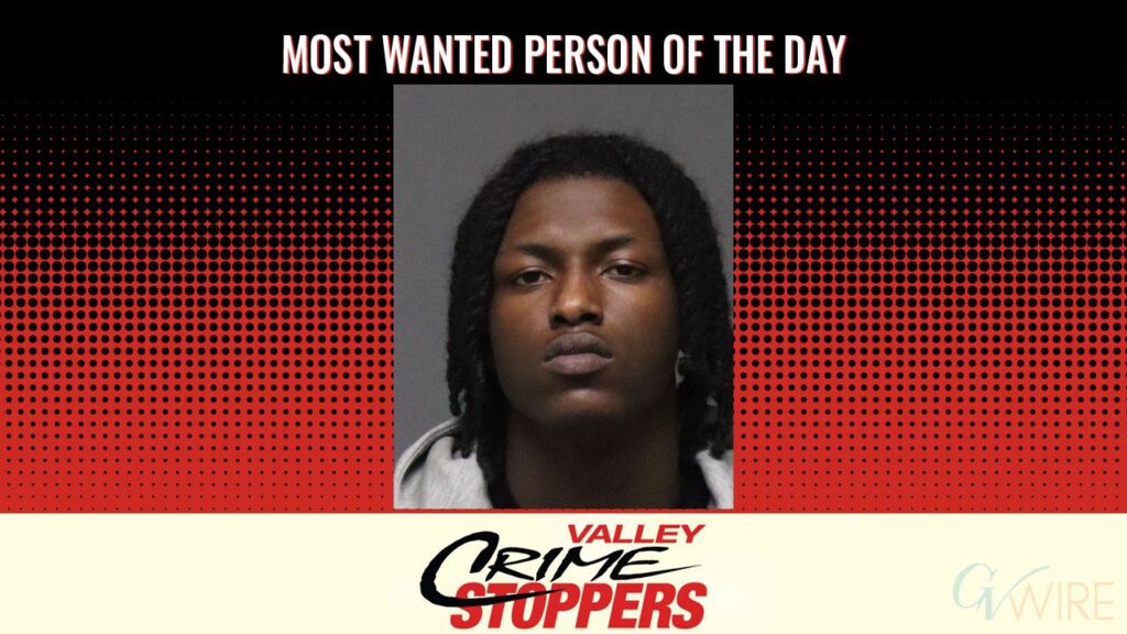 Shamar Emari Jones is Valley Crime Stoppers' Most Wanted Person of the Day for Feb. 26, 2026. (Valley Crimes Stoppers)