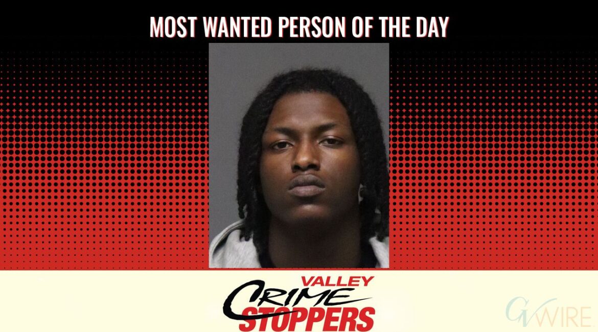 Shamar Emari Jones is Valley Crime Stoppers' Most Wanted Person of the Day for Feb. 26, 2026. (Valley Crimes Stoppers)