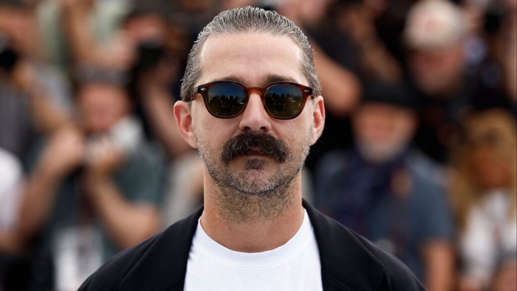Shia LaBeouf poses during a photocall for the documentary film "Slauson Rec" presented as part of Cannes Classics at the 78th Cannes Film Festival in Cannes, France, May 18, 2025. (Reuters File)