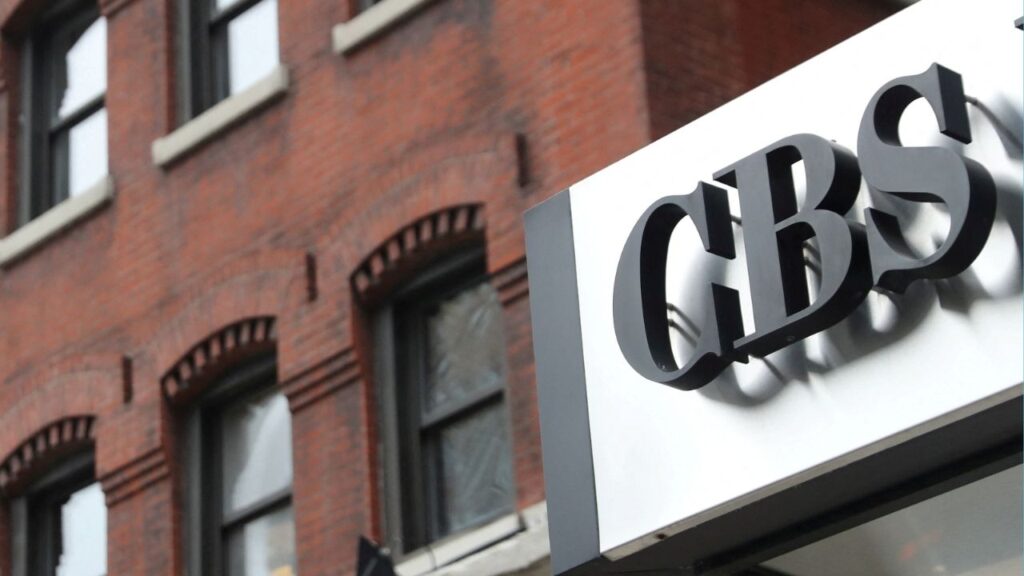 The CBS broadcasting logo is seen outside the CBS Broadcast Center in Manhattan, New York, U.S., July 30, 2018. (Reuters File)