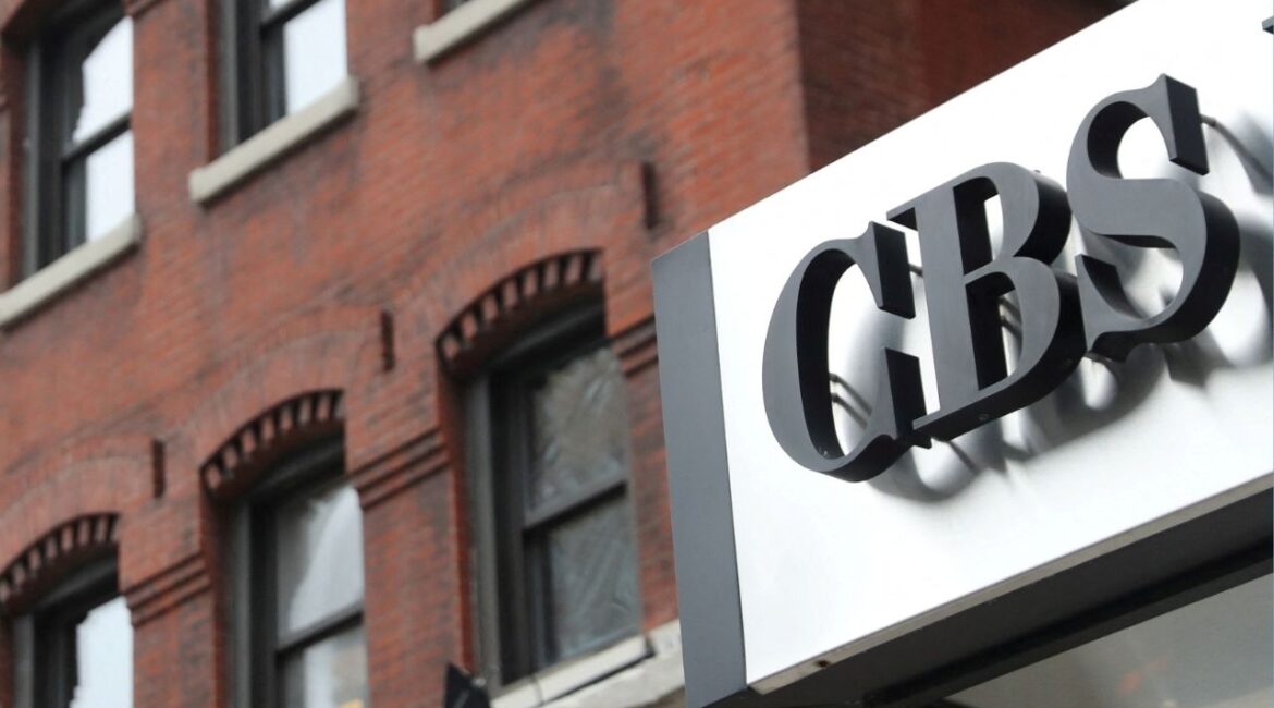 The CBS broadcasting logo is seen outside the CBS Broadcast Center in Manhattan, New York, U.S., July 30, 2018. (Reuters File)
