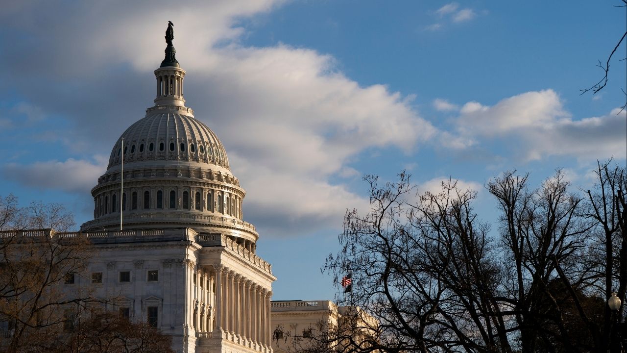 The U.S. Capitol in Washington, Feb. 12, 2026. Congress left Washington for a weeklong recess despite not reaching a deal to fund the Department of Homeland Security. (Elizabeth Frantz/The New York Times)