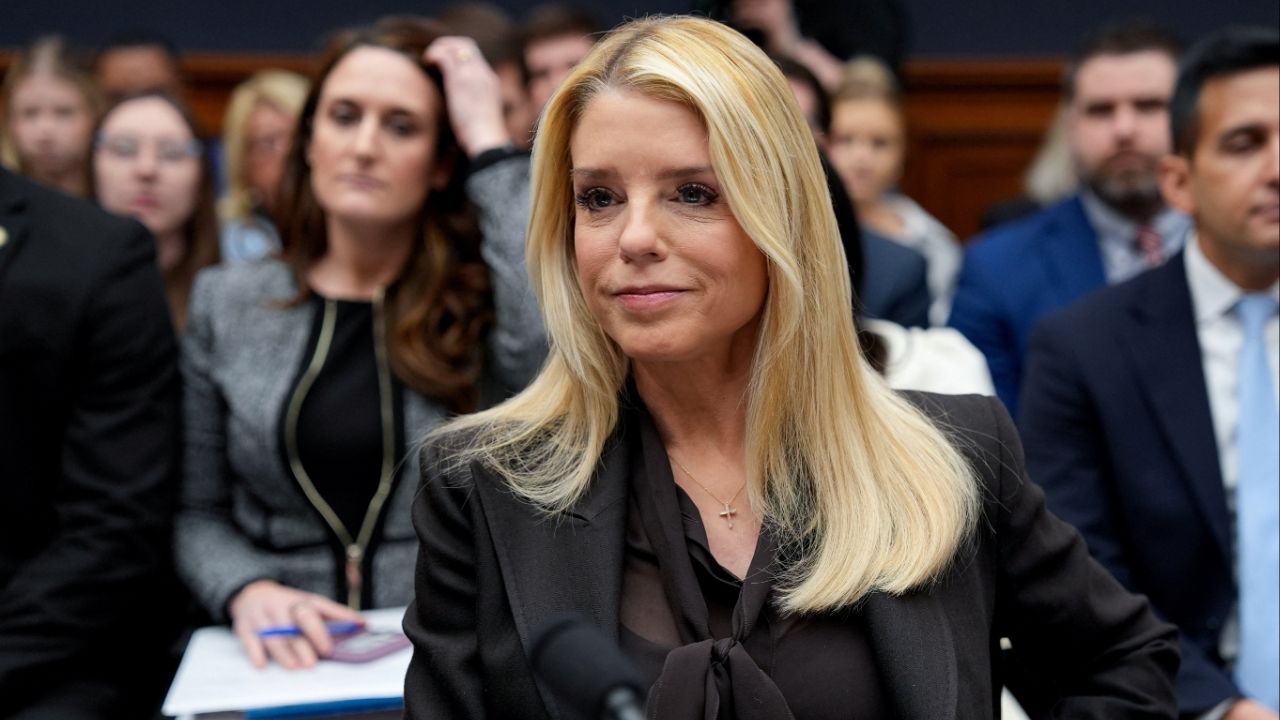 U.S. Attorney General Pam Bondi attends a House Judiciary Committee hearing on oversight of the Justice Department to testify, on Capitol Hill in Washington, D.C., U.S., February 11, 2026. (Reuters/Kent Nishimura)