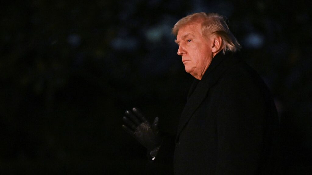 U.S. President Donald Trump arrives at the White House, in Washington, D.C., U.S., February 9, 2026. (ReutersAnnabelle Gordon)