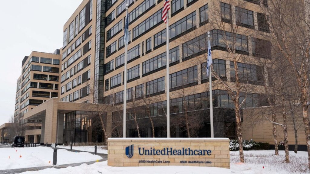 UnitedHealthcare sign outside of its office building in Minnetonka, Minnesota, U.S., December 11, 2025. (Reuters File)