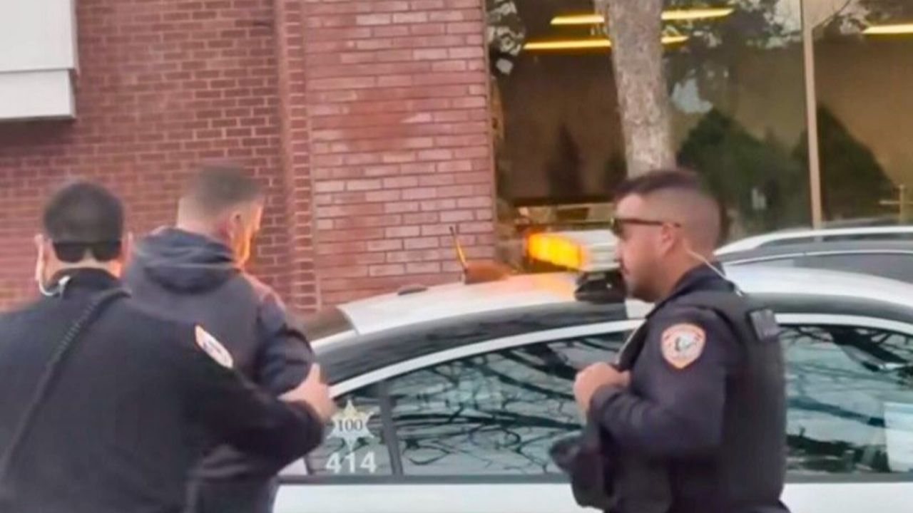 Visalia police arrested a 45-year-old man Tuesday, Feb. 24, 2026, evening after officers responded to a report of indecent exposure and found him exposing himself inside a vehicle on South Willis Street. (Visalia PD)