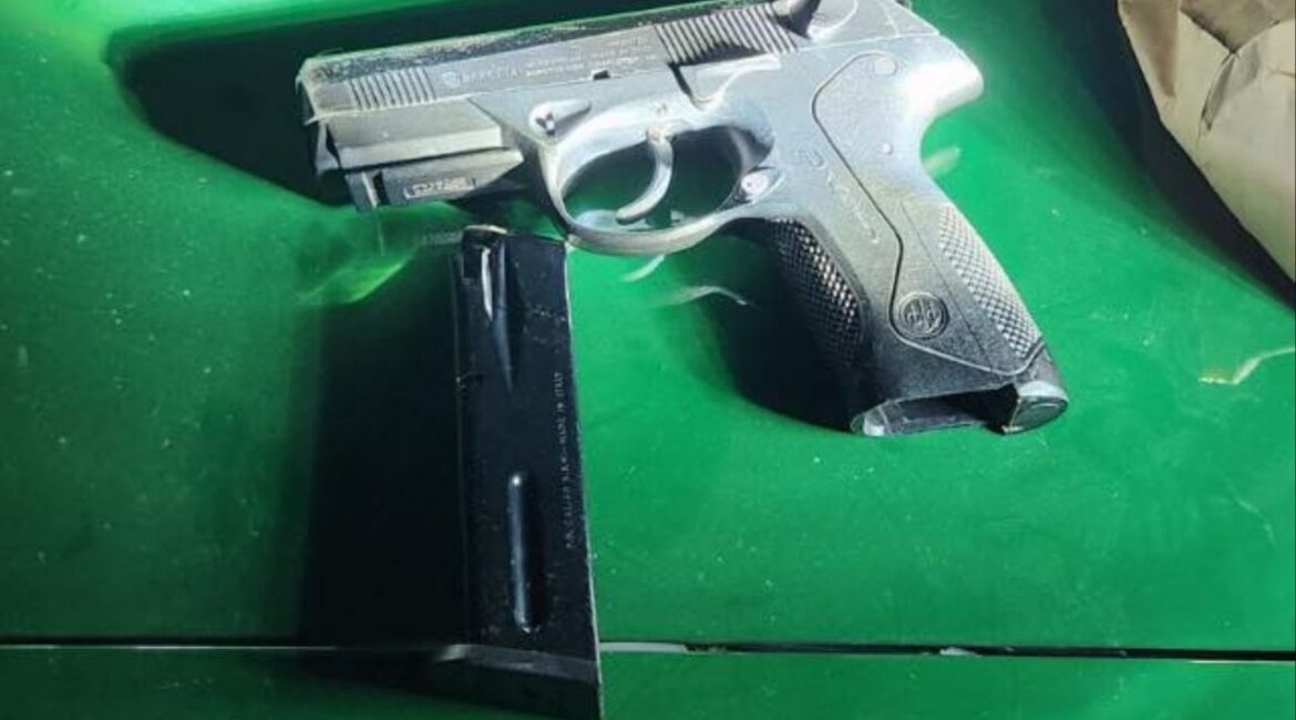 A 17-year-old was arrested Sunday, March 29, 2026, in Planada after Merced County Sheriff's Office deputies responding to reports of gunfire found the juvenile carrying a loaded .40-caliber handgun and marijuana. (Merced County SO)