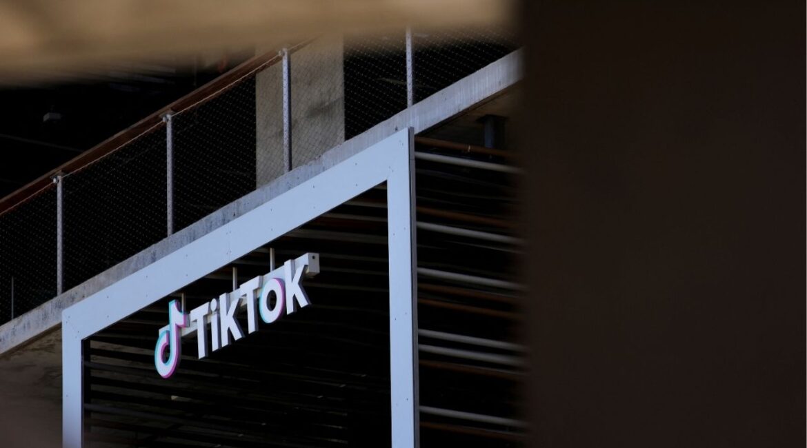 A general view of the offices of TikTok in Culver City, California, U.S., April 2, 2025. (Reuters/Daniel Cole)