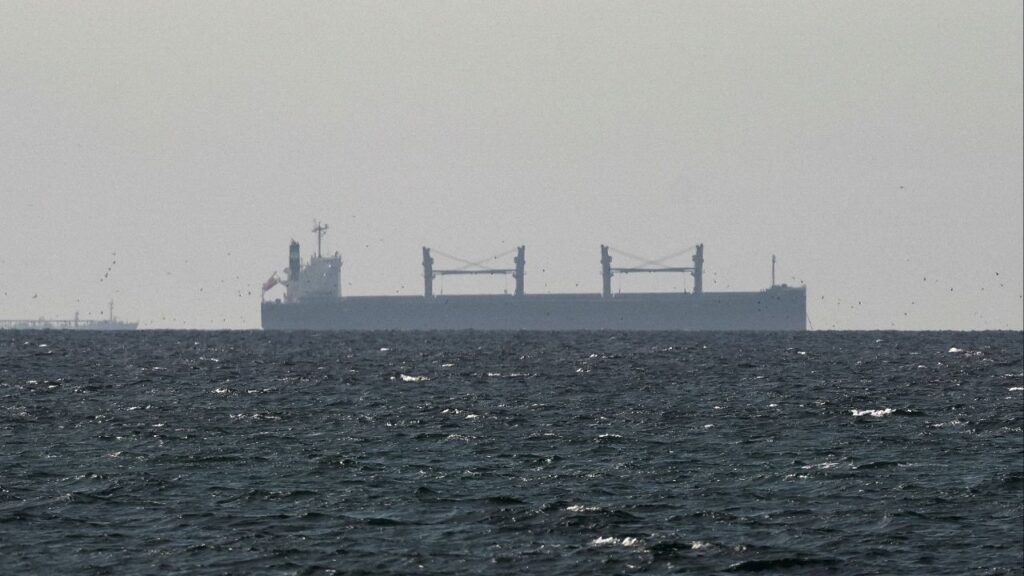 A tanker sails in the Gulf, near the Strait of Hormuz, as seen from northern Ras al-Khaimah, near the border with Oman’s Musandam governance, amid the U.S.-Israeli conflict with Iran, in United Arab Emirates, March 11, 2026. (Reuters File)